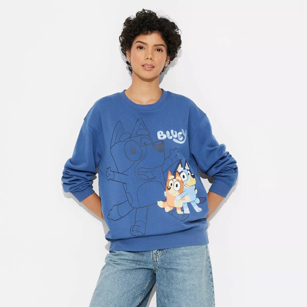 NWT Target 💙Bluey and Bingo Graphic Sweatshirt